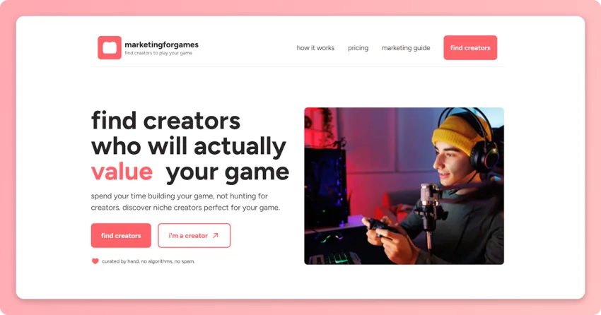 Сервис для инди: как быстро найти ютуберов под свою игру