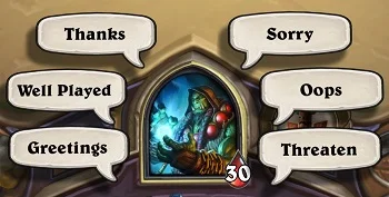 Как «Спасибо» стало оскорблением: токсичные эмоуты в Hearthstone