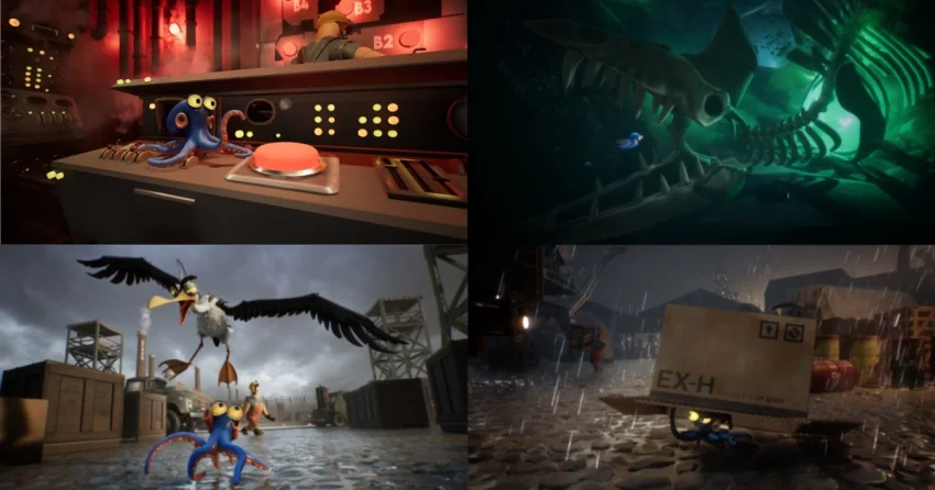 Как ZDT Studio собрала кинематографичный платформер Darwin's Paradox на Unreal