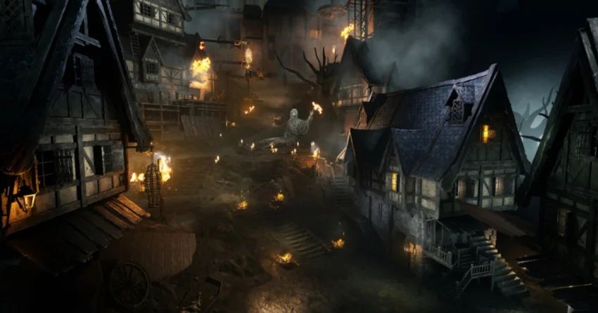 Как 2D‑эскиз превратился в живую 3D‑деревню в Unreal Engine