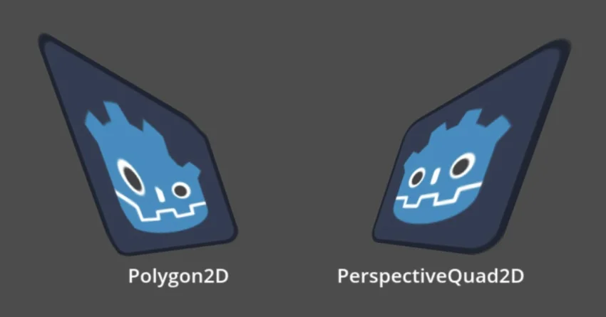 Псевдо‑3D в 2D Godot: четырёхточечный варпинг спрайтов